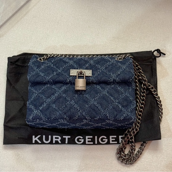 Kurt Geiger London Mini Brixton Lock Shoulder Bag NWOT - Picture 8 of 15